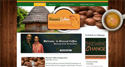 Desktop Screenshot of blessedcoffee.us